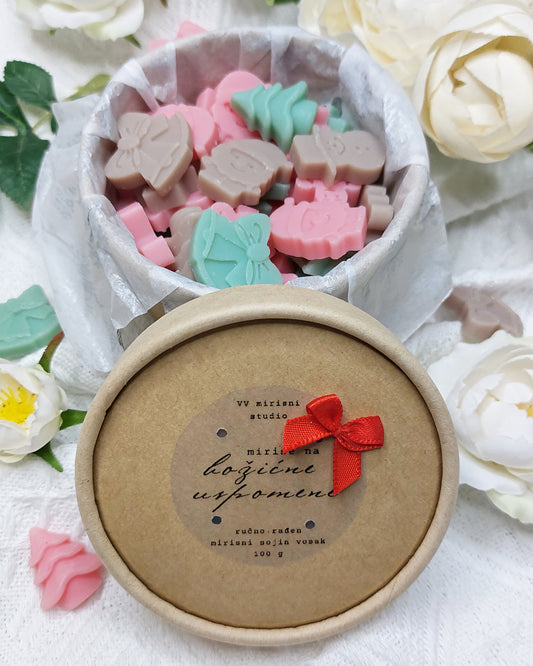 Miriše na božićne uspomene mirisni voskići ✨🎄