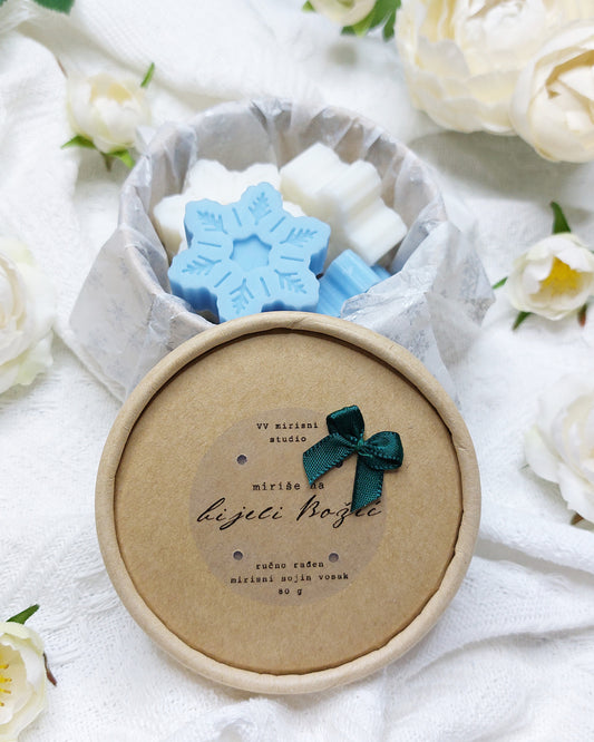 Miriše na bijeli Božić mirisni voskići ❄️